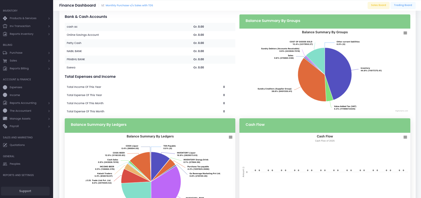 Aims Tech Billing Software